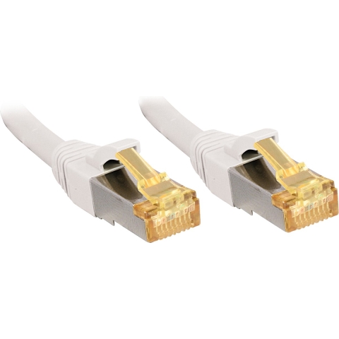 LINDY 47328 RJ45 Netwerkkabel, patchkabel CAT 6a (losse kabel CAT 7) S/FTP 10.00 m Wit 1 stuk(s)