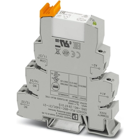 Phoenix Contact PLC-RSC- 24DC/21-21 Interfacerelais 24 V/DC 6 A 2x wisselcontact 1 stuk(s)
