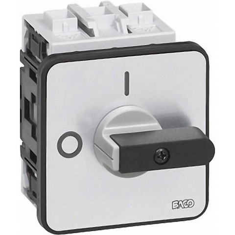 BACO BA174202 Lastscheidingsschakelaar 50 A 1 x 90 ° Grijs, Zwart 1 stuk(s)