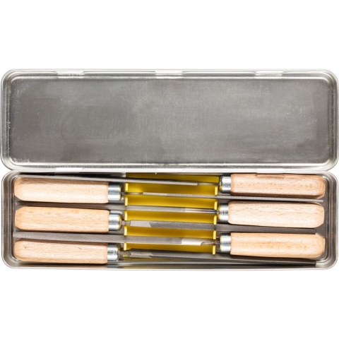 PFERD 11700265 Sleutelvijlenset kap 2 incl. vijlheften in metalen box Lengte 100 mm 1 stuk(s)