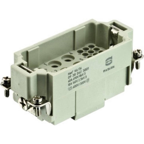 Harting Stekkerinzetstuk 09 38 042 3001 Inhoud: 1 stuk(s)