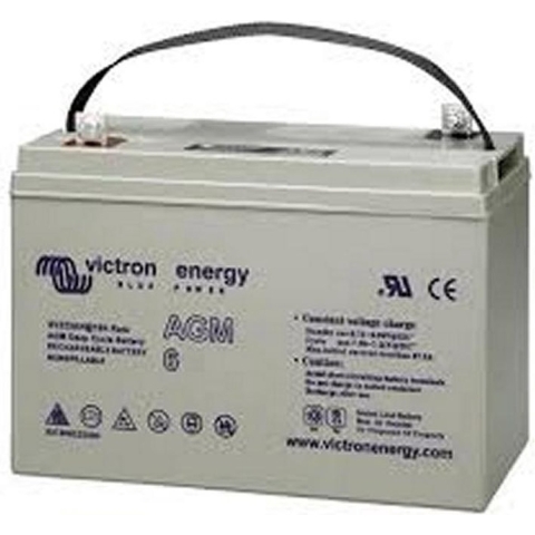 Victron Energy 6V/240Ah AGM Deep Cycle Batt. Loodaccu 6 V 240 Ah Loodgel (b x h x d) 320 x 247 x 176 mm Onderhoudsvrij