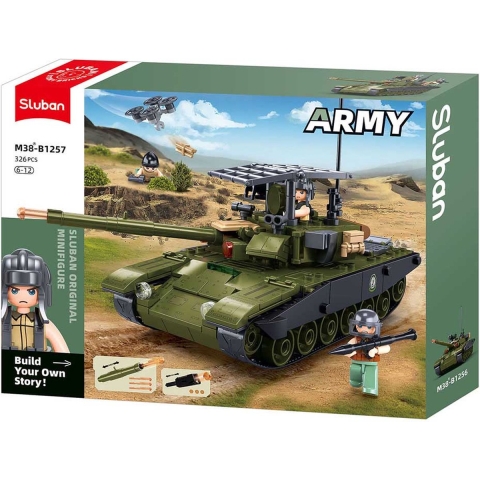 Sluban Army bouwstenen set - IFR T90AS (M38-B1257)
