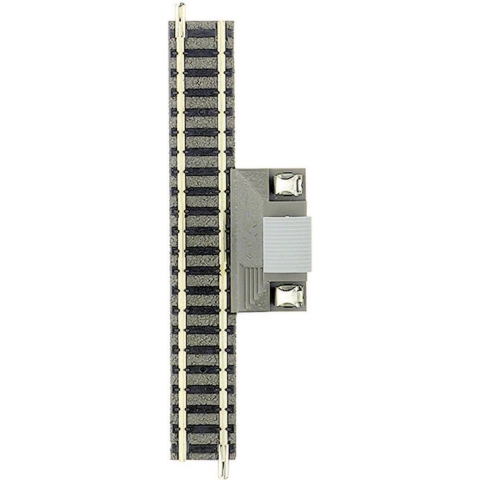 N Fleischmann Piccolo (met ballastbed) 9108 Aansluitrails, Recht 111 mm 1 stuk(s)