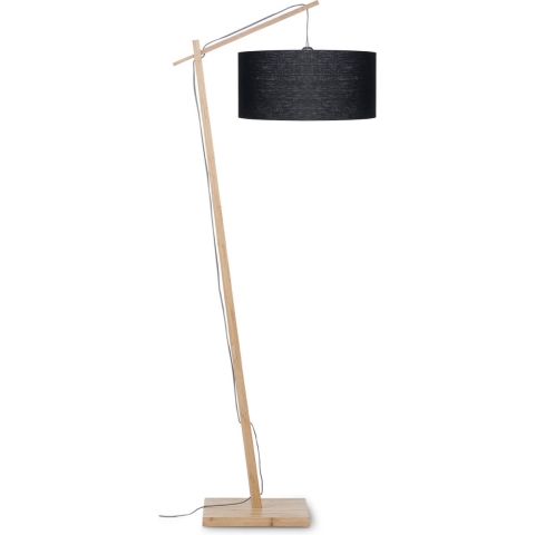 GOOD&MOJO Vloerlamp Andes - Bamboe|Zwart - 72x47x176cm