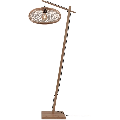 GOOD&MOJO Vloerlamp Cango - Bamboe - 62x40x150cm