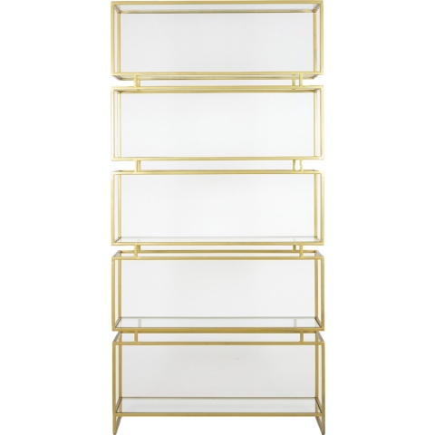 Light & Living - Kast LUCAMBO - 100x30x204cm - Grijs