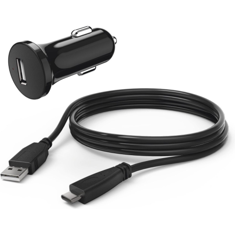 Hama Auto-oplader Met USB-C-kabel Voor Nintendo Switch Zwart