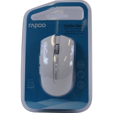 Rapoo Muis Mm 2.4ghz Wit 7200m