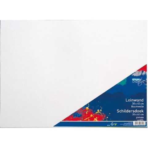 Stylex Canvas Schildersdoek 30x40cm 6 Stuks