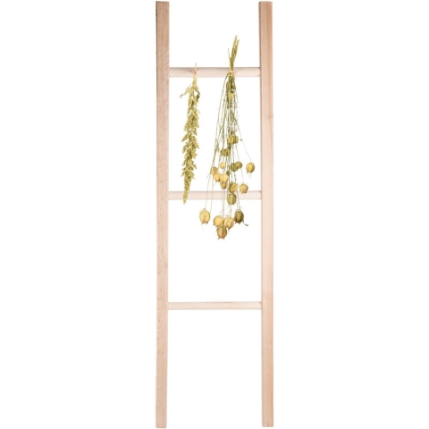 Esschert Design Houten Droogladder van Berkenhout