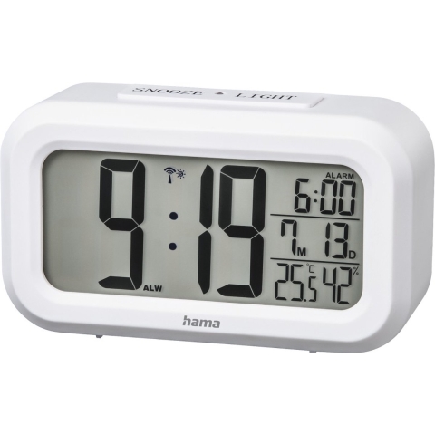 Hama Radiogestuurde Wekker RC 660 Wit