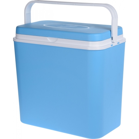Koelbox 24L Blauw/Wit