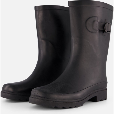 XQ Footwear Dames Regenlaarzen Maat 41 Zwart/Rubber