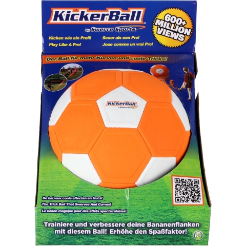 Kickerball Maat 4 Oranje/Wit