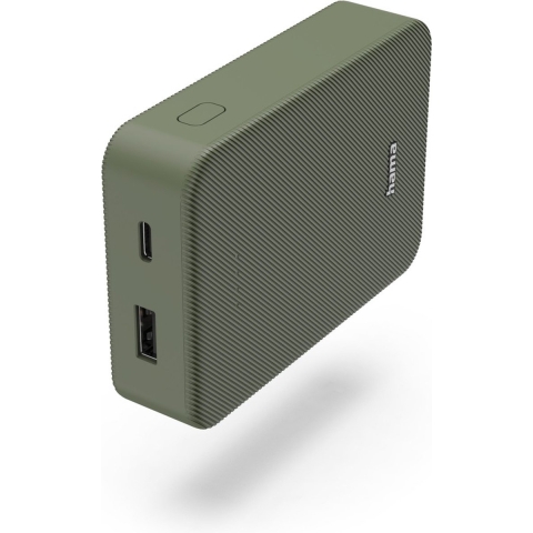 Hama Power Pack Colour 10 10000mAh 2 Uitgangen: USB-C USB-A Groen