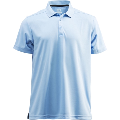 Cutter & Buck 354400 Kelowna Polo Men - Lichtblauw - 3XL