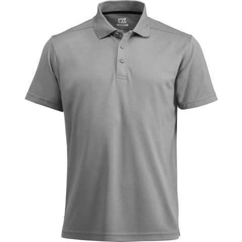Cutter & Buck 354400 Kelowna Polo Men - Lichtgrijs - S