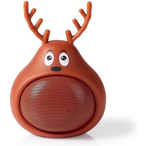 Nedis SPBT4110BN Animaticks Bluetooth Speaker 3 Uur Speeltijd Handsfree Bellen Rudy Reindeer