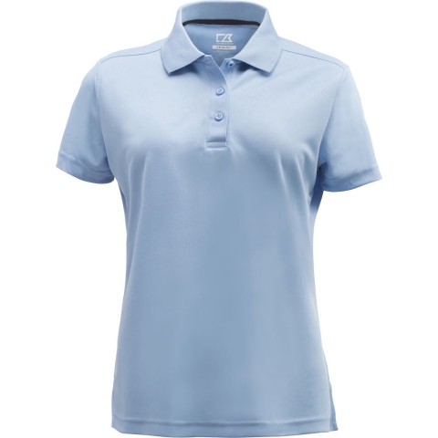Cutter & Buck 354401 Kelowna Polo Ladies - Lichtblauw - XXL