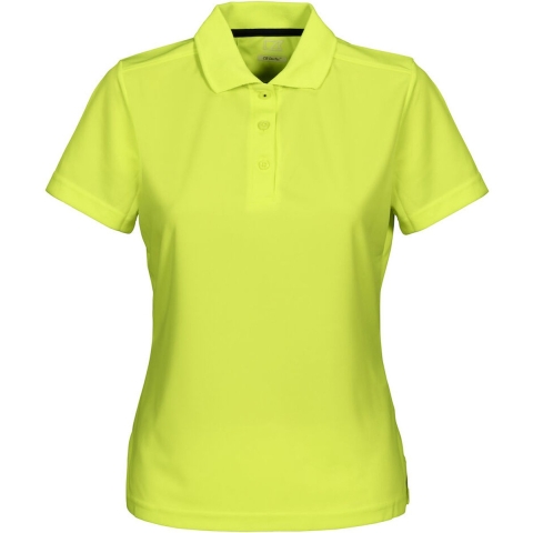 Cutter & Buck 354401 Kelowna Polo Ladies - Neon Geel - XS