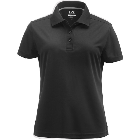 Cutter & Buck 354401 Kelowna Polo Ladies - Zwart - XL