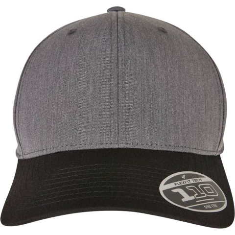 Flexfit FX110MM 110 Melange Mix Cap - Dark Grey/Black - One Size