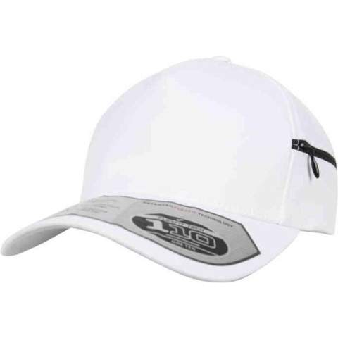 Flexfit FX110ZP Pocket Cap - White - One Size