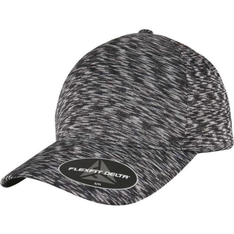 Flexfit FX280 Flexfit Delta Unipanel Cap - Melange Black - L/XL