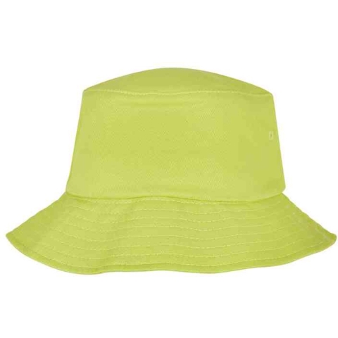 Flexfit FX5003 Flexfit Cotton Twill Bucket Hat - Green Glow - One Size
