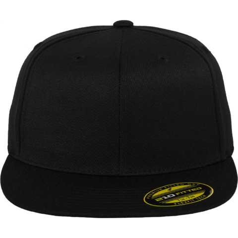 Flexfit FX6210 Premium 210 Fitted - Black - L/XL (7 1/4 - 7 5/8)