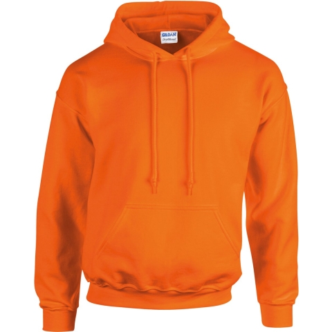 Gildan G18500 Heavy Blend™ Adult Hooded Sweatshirt - Safety Orange - L
