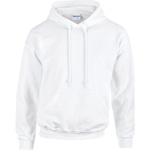 Gildan G18500 Heavy Blend™ Adult Hooded Sweatshirt - White - L