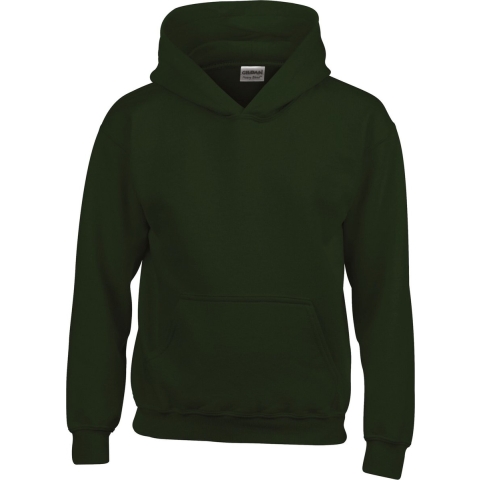 Gildan G18500K Heavy Blend™ Youth Hooded Sweatshirt - Forest Green - XL (176)