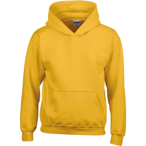 Gildan G18500K Heavy Blend™ Youth Hooded Sweatshirt - Gold - XS (104/110)