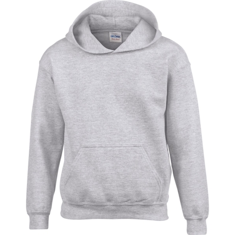 Gildan G18500K Heavy Blend™ Youth Hooded Sweatshirt - Sport Grey (Heather) - M (140/152)