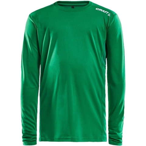 Craft 1907366 Rush LS Tee JR - Team Green - 158/164