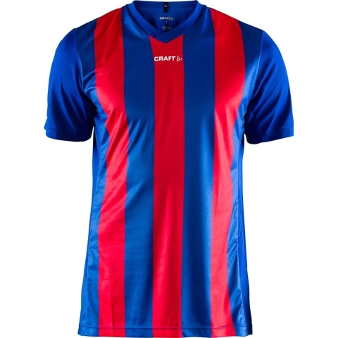 Craft 1905568 Progress Stripe Jersey W - Cobolt/Bright Red - M