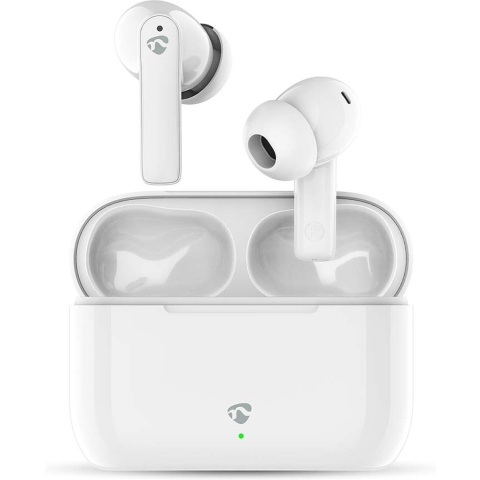 Nedis Volledig Draadloze Oordopjes | ENC (Environmental Noise Cancelling) | Bluetooth® | Maximale batterijduur: 24 uur | Aanraakbediening | Charging