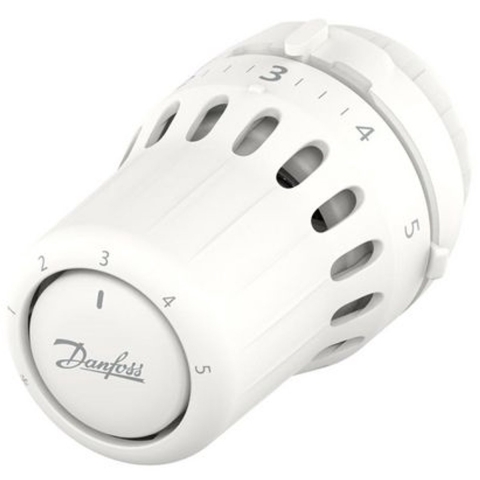 Kirchhoff DANFOSS thermostaatkop, wit, met ingebouwde sensor en nulstand - 013G5110
