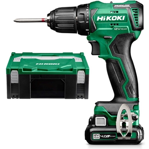 Hikoki DS12DDWHZ | Accu Boor-schroevendraaier 12V | Inclusief accu & lader | In koffer - DS12DDWHZ