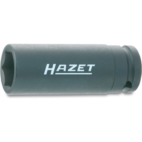 HAZET Krachtdopsleutel 900SLG-27 · 1/2 inch (12,5 mm) vierkant hol · Buiten-zeskant-tractieprofiel · SW 27 mm