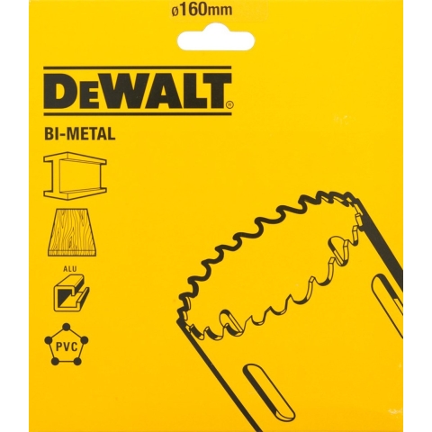 DeWalt Accessoires Gatenzaag BiM Ø160mm, zaagdiepte 40mm - DT8260-QZ