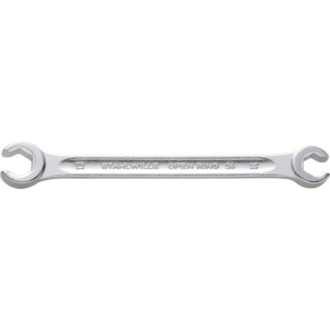 Stahlwille Dubbele ringsleutel | 12 x 14 mm 180 mm | met 6kant | 1 stuk - 41081214 41081214