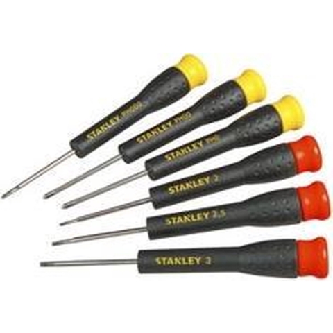 Stanley handgereedschap Precisieschroevendraaierset 6-DELIG 2-3 - STHT0-62632