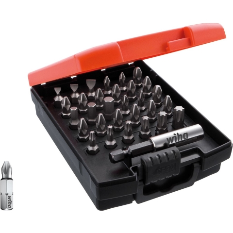 Wiha Bitset Standard 25 mm assorti 32-delig 1/4" C6,3 incl. box - 26252 - 26252