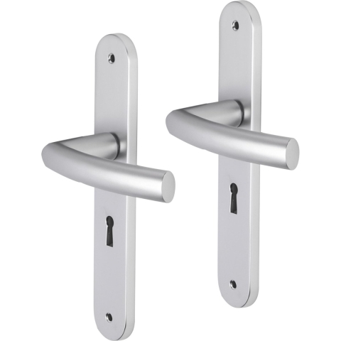 Impresso Windsor Aluminium op Ovaal schild met schroeven