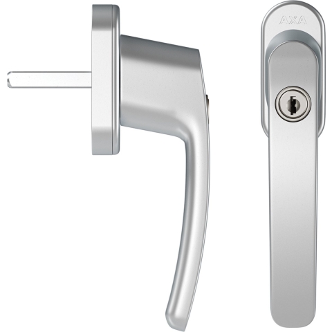 AXA Veiligheids SKG2 draai-kiep raamkruk Oval Roma 90 Aluminium