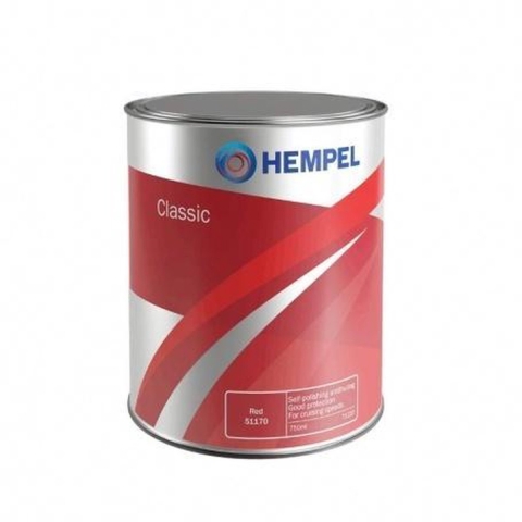 Hempel Classic 71220 zelfslijpende antifouling 750 ml, 19990 zwart