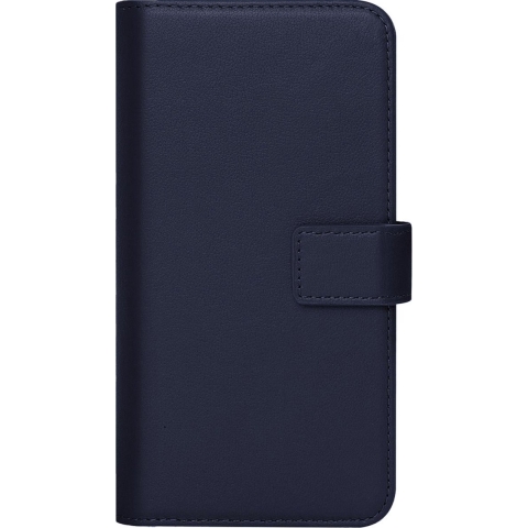 Caseuals Leather Wallet Bookcase Voor Samsung Galaxy S23 Fe Blauw